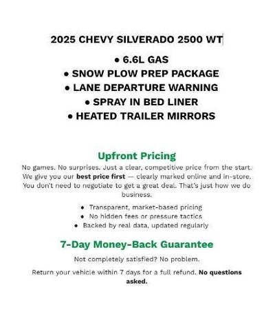 2025 Chevrolet Silverado 2500 HD WT