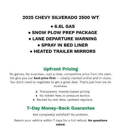 2025 Chevrolet Silverado 2500 HD WT