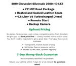 2019 Chevrolet Silverado 2500 HD LTZ