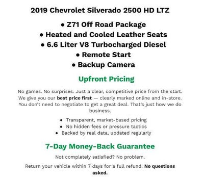 2019 Chevrolet Silverado 2500 HD LTZ