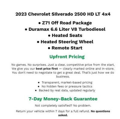 2023 Chevrolet Silverado 2500 HD LT