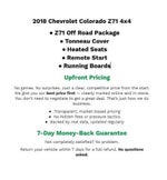 2018 Chevrolet Colorado 4WD Z71