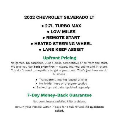 2022 Chevrolet Silverado 1500 LT