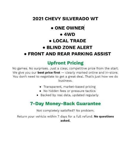 2021 Chevrolet Silverado 1500 WT