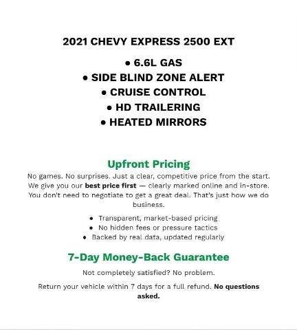 2021 Chevrolet Express Cargo 2500 Base