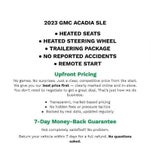 2023 GMC Acadia SLE