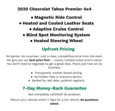 2020 Chevrolet Tahoe Premier
