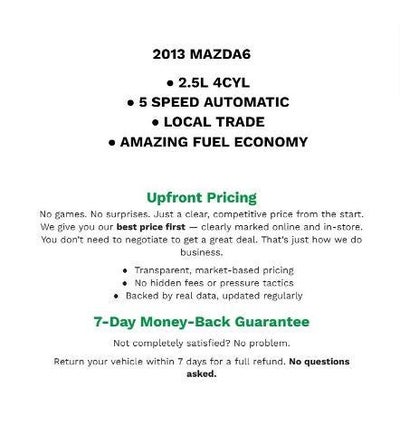 2013 Mazda Mazda6 i Sport