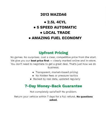 2013 Mazda Mazda6 i Sport