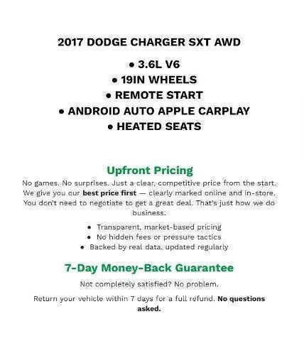 2017 Dodge Charger SXT