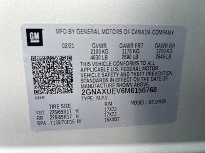 2021 Chevrolet Equinox LT