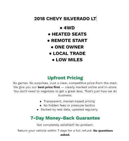 2018 Chevrolet Silverado 1500 LT