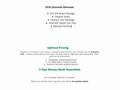 2018 Chevrolet Silverado 1500 LT