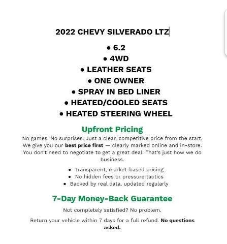 2022 Chevrolet Silverado 1500 LTD LTZ