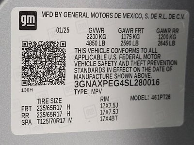 2025 Chevrolet Equinox LT