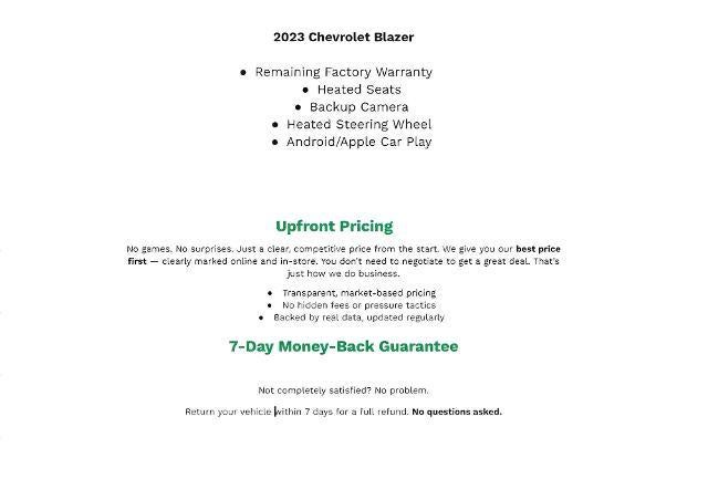 2023 Chevrolet Blazer 2LT