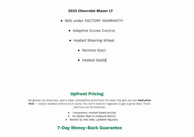 2023 Chevrolet Blazer 2LT