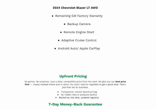 2024 Chevrolet Blazer 2LT