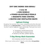 2017 GMC Sierra 1500 Denali