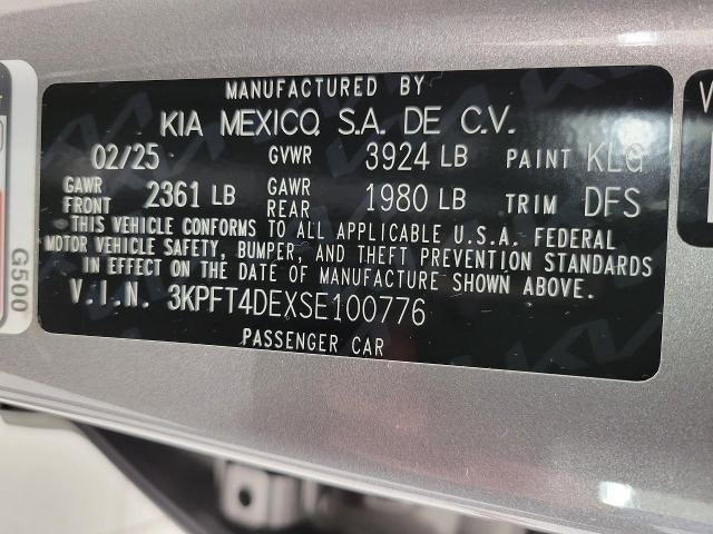 2025 Kia K4 LXS