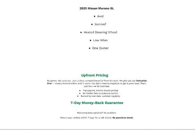 2025 Nissan Murano SL