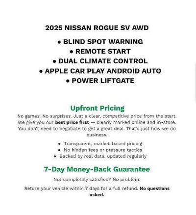 2025 Nissan Rogue SV