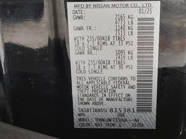 2025 Nissan Rogue SV