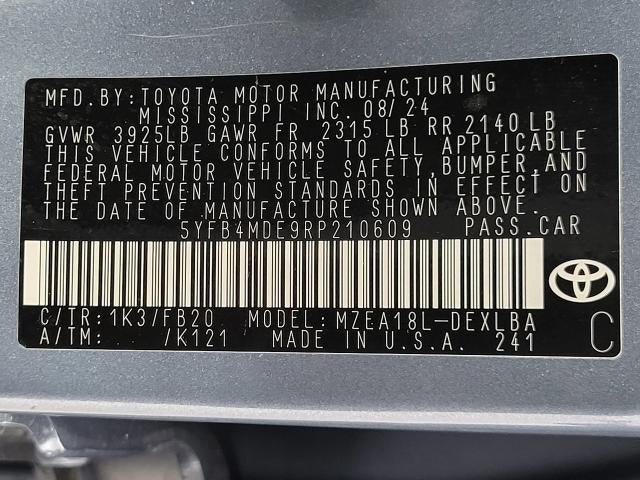 2024 Toyota Corolla LE