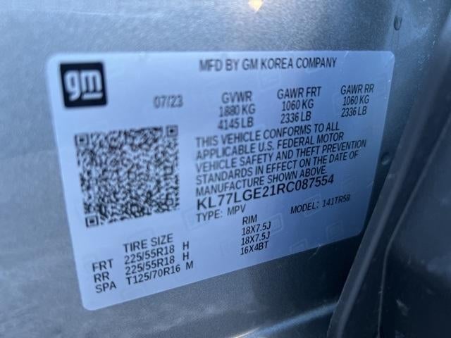 2024 Chevrolet Trax 1RS