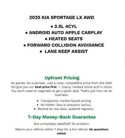 2025 Kia Sportage LX