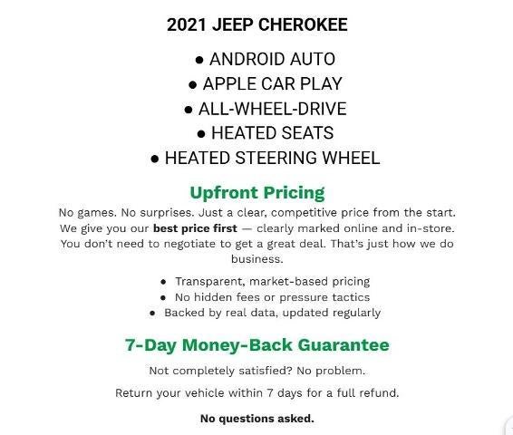 2021 Jeep Cherokee Altitude 4x4