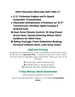 2025 Chevrolet Silverado 1500 4WD Double Cab 147 LT w/1LT