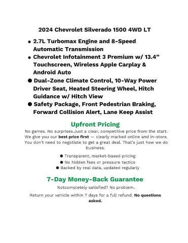 2025 Chevrolet Silverado 1500 4WD Double Cab 147 LT w/1LT