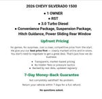 2026 Chevrolet Silverado 1500 4WD Crew Cab 147 RST