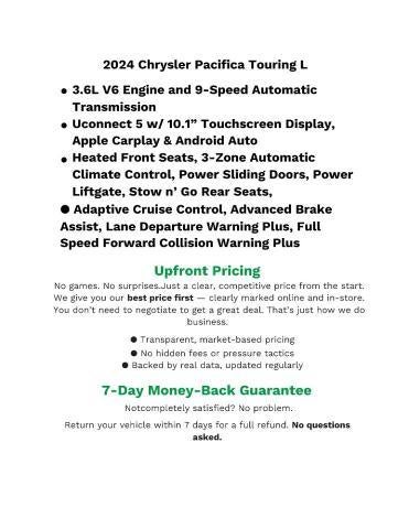 2024 Chrysler Pacifica Touring L FWD