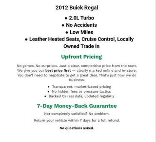 2012 Buick Regal 4dr Sdn Turbo Premium 1