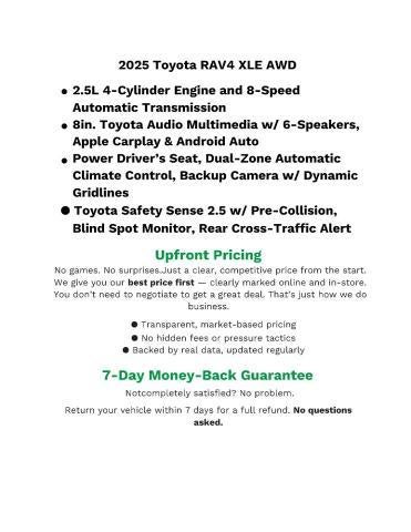 2025 Toyota RAV4 XLE AWD