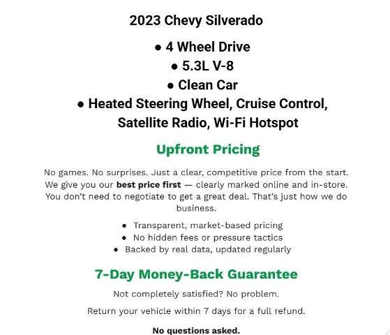 2023 Chevrolet Silverado 1500 4WD Crew Cab 147 LT Trail Boss