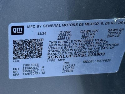 2025 GMC Terrain AWD 4dr Elevation