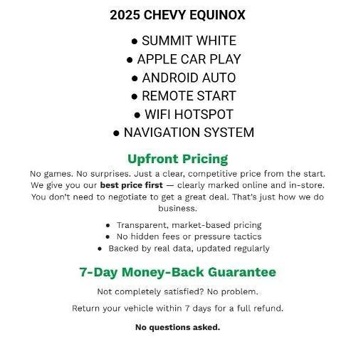 2025 Chevrolet Equinox AWD 4dr LT w/2LT