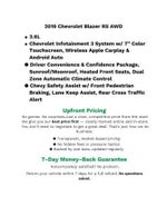 2019 Chevrolet Blazer AWD 4dr RS