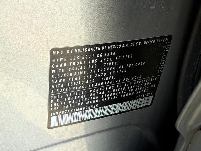 2021 Volkswagen Tiguan 2.0T SE R-Line Black 4MOTION