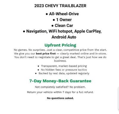 2023 Chevrolet Trailblazer AWD 4dr LS