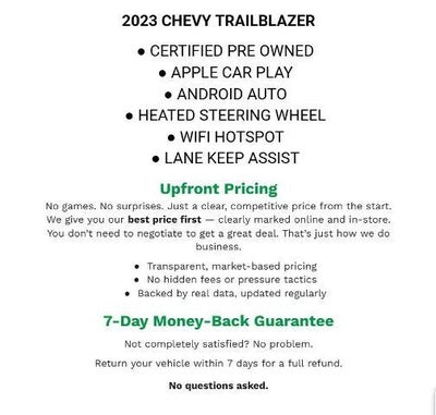 2023 Chevrolet Trailblazer FWD 4dr RS