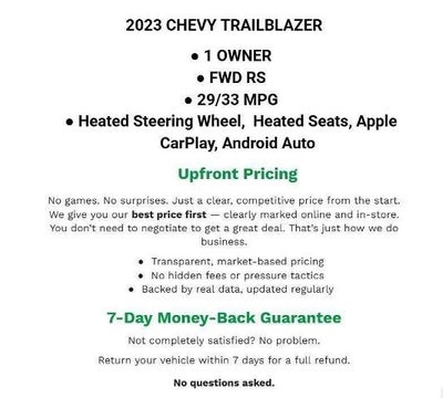 2023 Chevrolet Trailblazer FWD 4dr RS