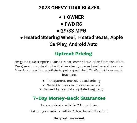 2023 Chevrolet Trailblazer FWD 4dr RS