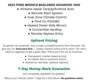 2023 Ford Bronco SPORT UTILITY