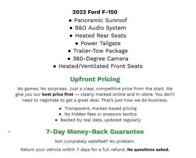 2022 Ford F-150 PLATINUM