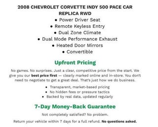 2008 Chevrolet Corvette 2dr Conv
