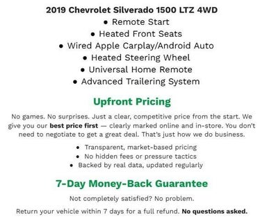 2019 Chevrolet Silverado 1500 4WD Double Cab 147 LTZ